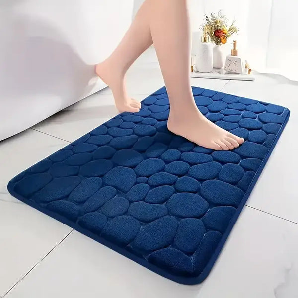Tapete De Banheiro Antiderrapante Absorvente e Macio