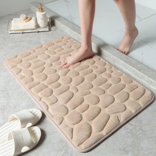 Tapete De Banheiro Antiderrapante Absorvente e Macio