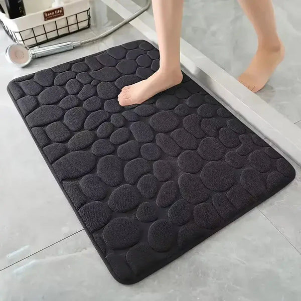 Tapete De Banheiro Antiderrapante Absorvente e Macio