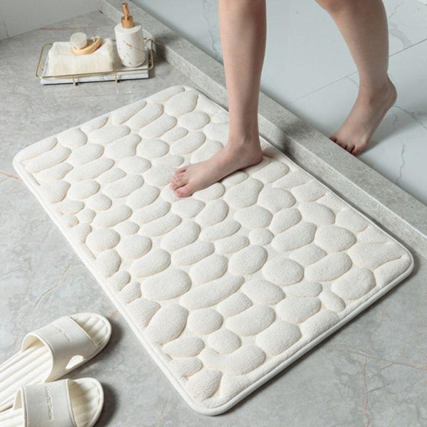 Tapete De Banheiro Antiderrapante Absorvente e Macio